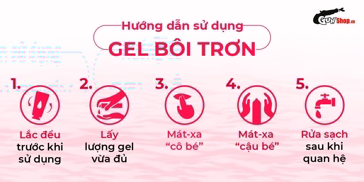 Gel Shell Love Pink 50ml tăng khoái cảm se khít âm đạo hiệu quả