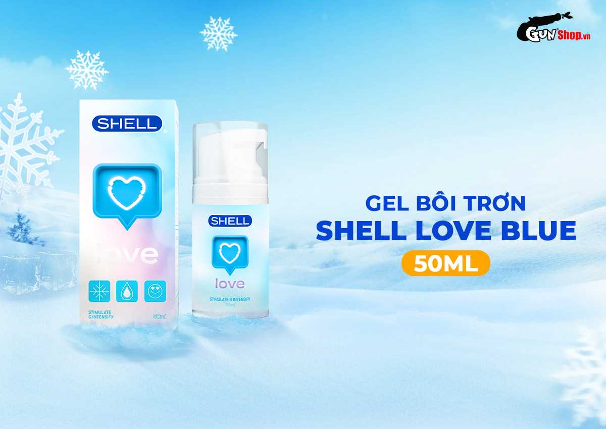 Gel Se Khít Âm Đạo Shell Love Blue Tăng Khoái Cảm 50ml