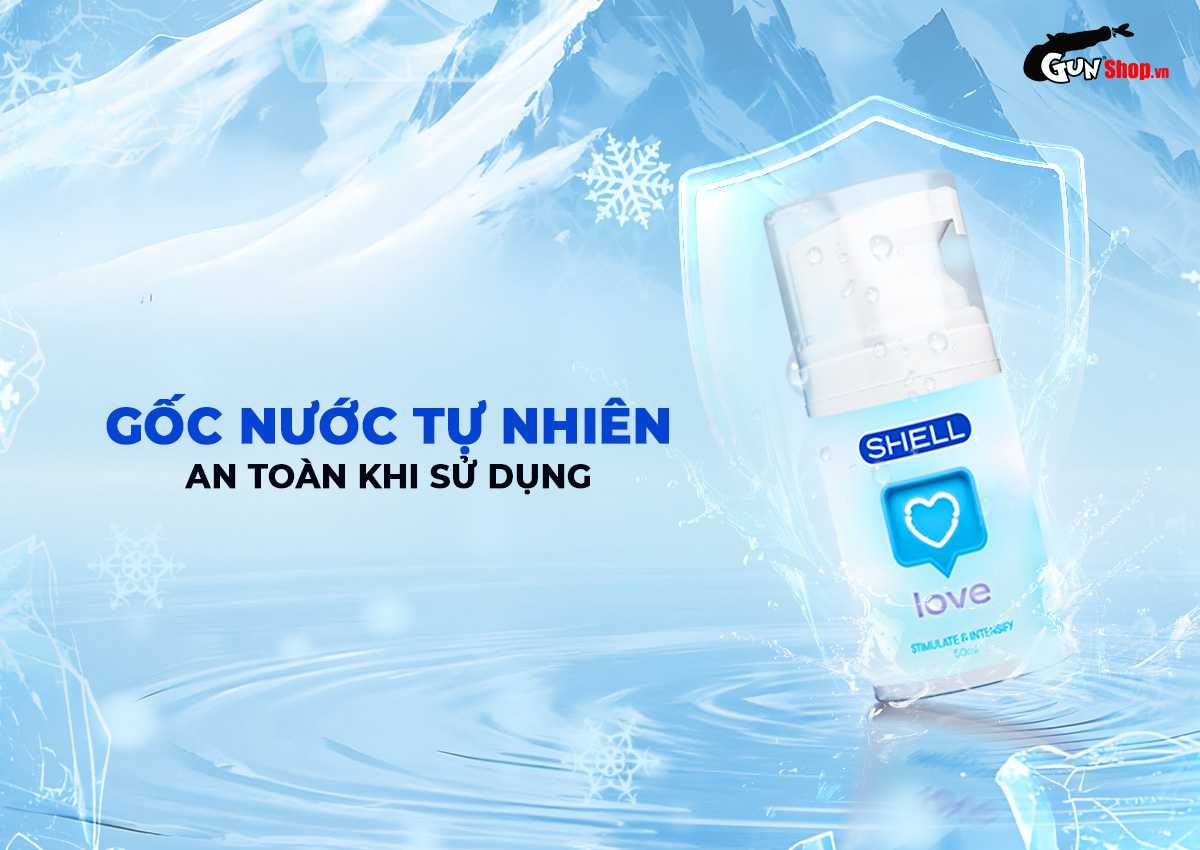 Gel Se Khít Âm Đạo Shell Love Blue Tăng Khoái Cảm 50ml