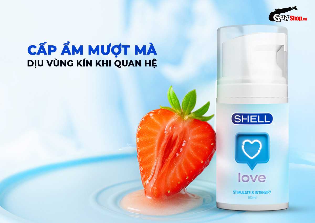 Gel Se Khít Âm Đạo Shell Love Blue Tăng Khoái Cảm 50ml