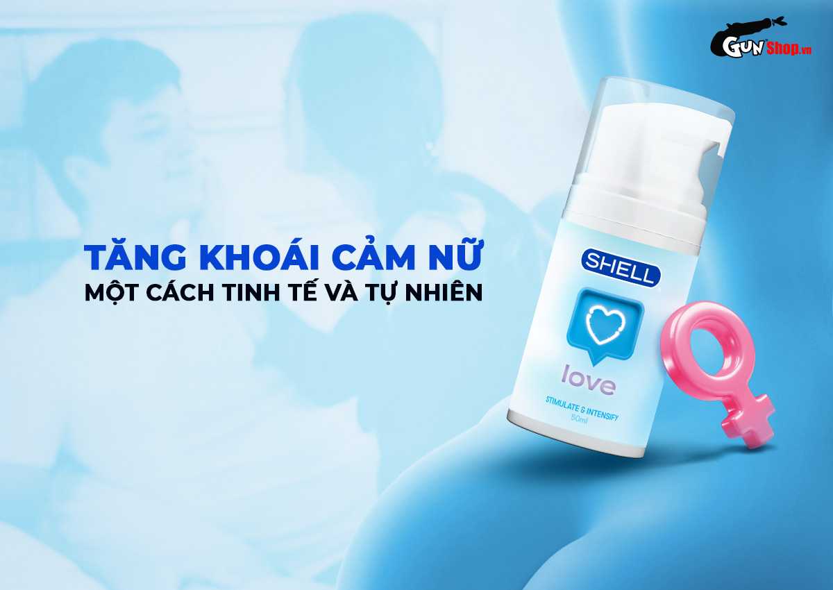 Gel Se Khít Âm Đạo Shell Love Blue Tăng Khoái Cảm 50ml