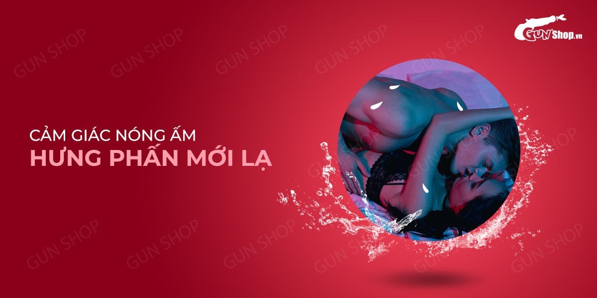 Gel bôi trơn ấm nóng OLO Warming 60ml tăng khoái cảm an toàn