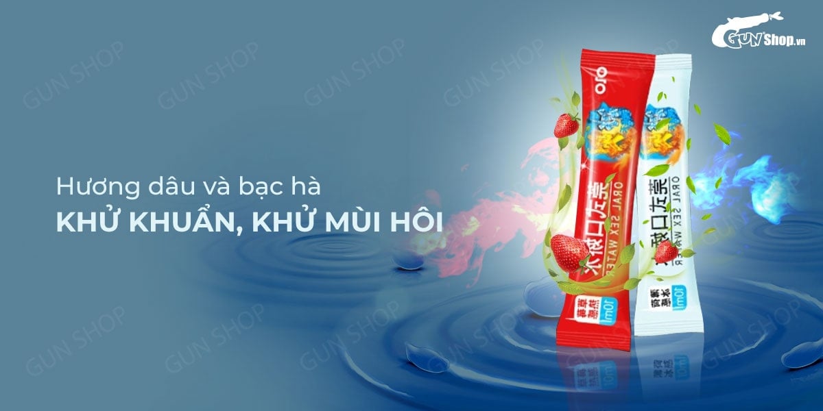 Nước tình yêu BJ băng lửa OLO Oral Sex Water Cool Hot an toàn
