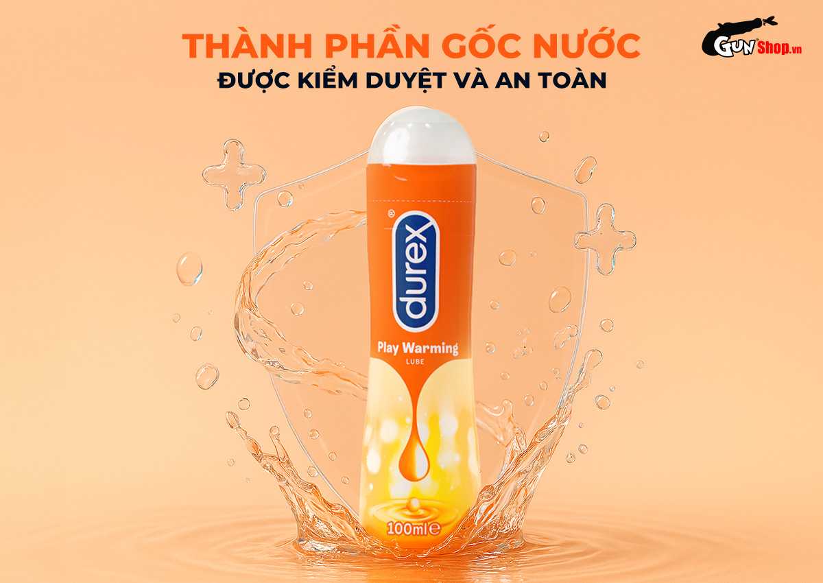 Gel bôi trơn Durex Warming ấm nóng 100ml tăng khoái cảm, an toàn Gel bôi trơn Durex Warming ấm nóng 100ml tăng khoái cảm, an toàn