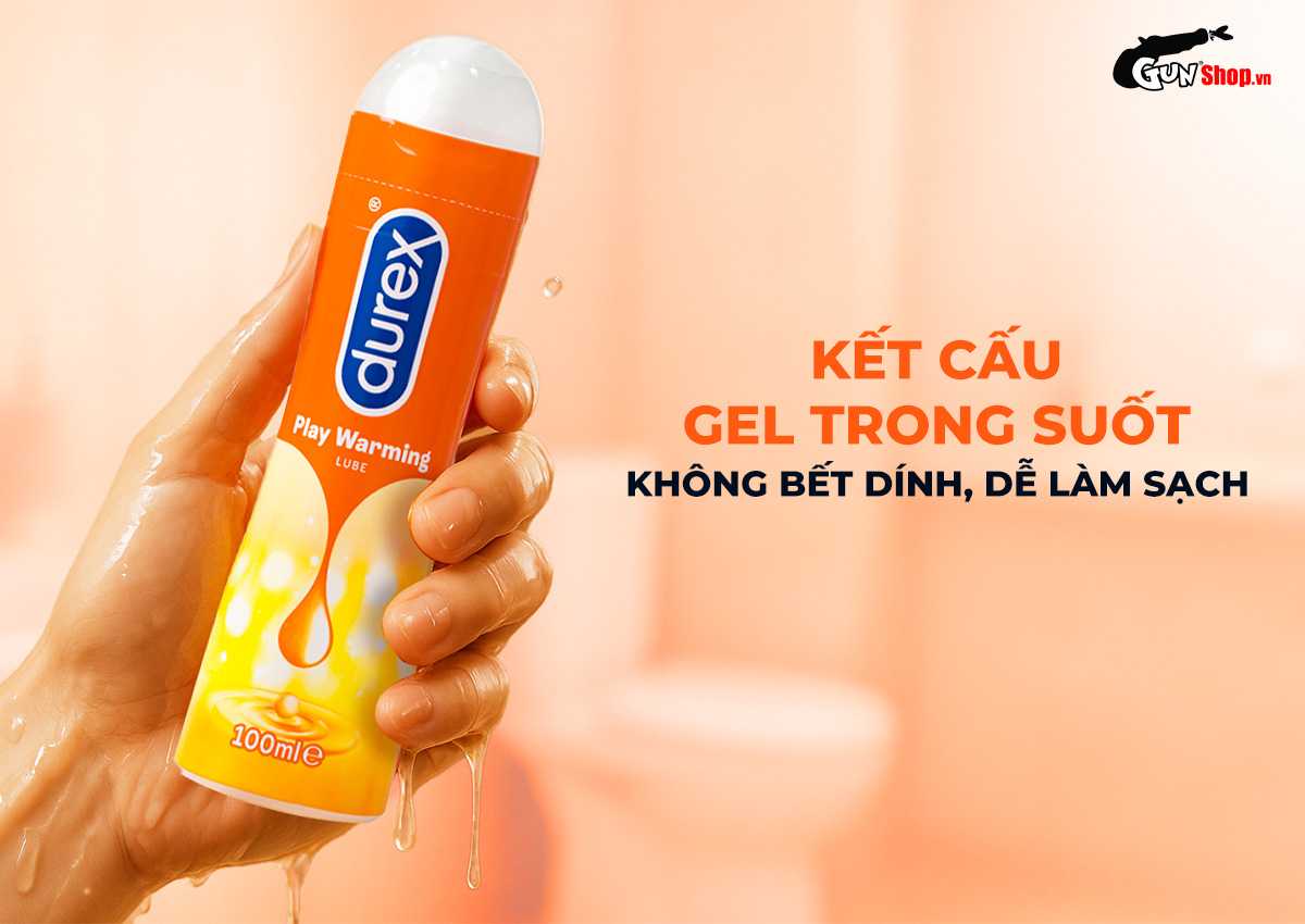 Gel bôi trơn Durex Warming ấm nóng 100ml tăng khoái cảm, an toàn Gel bôi trơn Durex Warming ấm nóng 100ml tăng khoái cảm, an toàn