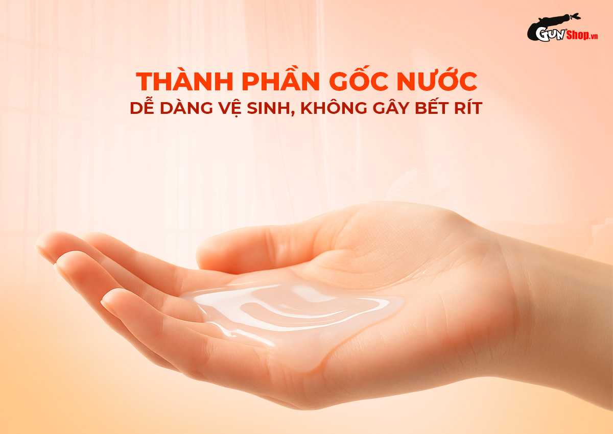 Gel bôi trơn Shell Sunshine ấm nóng 100ml - Kéo dài khoái cảm