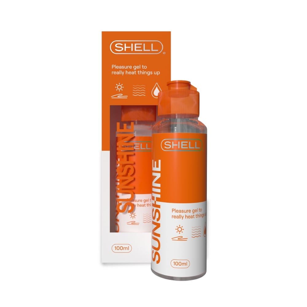 Gel bôi trơn ấm nóng Shell Sunshine chai 100ml tự nhiên 