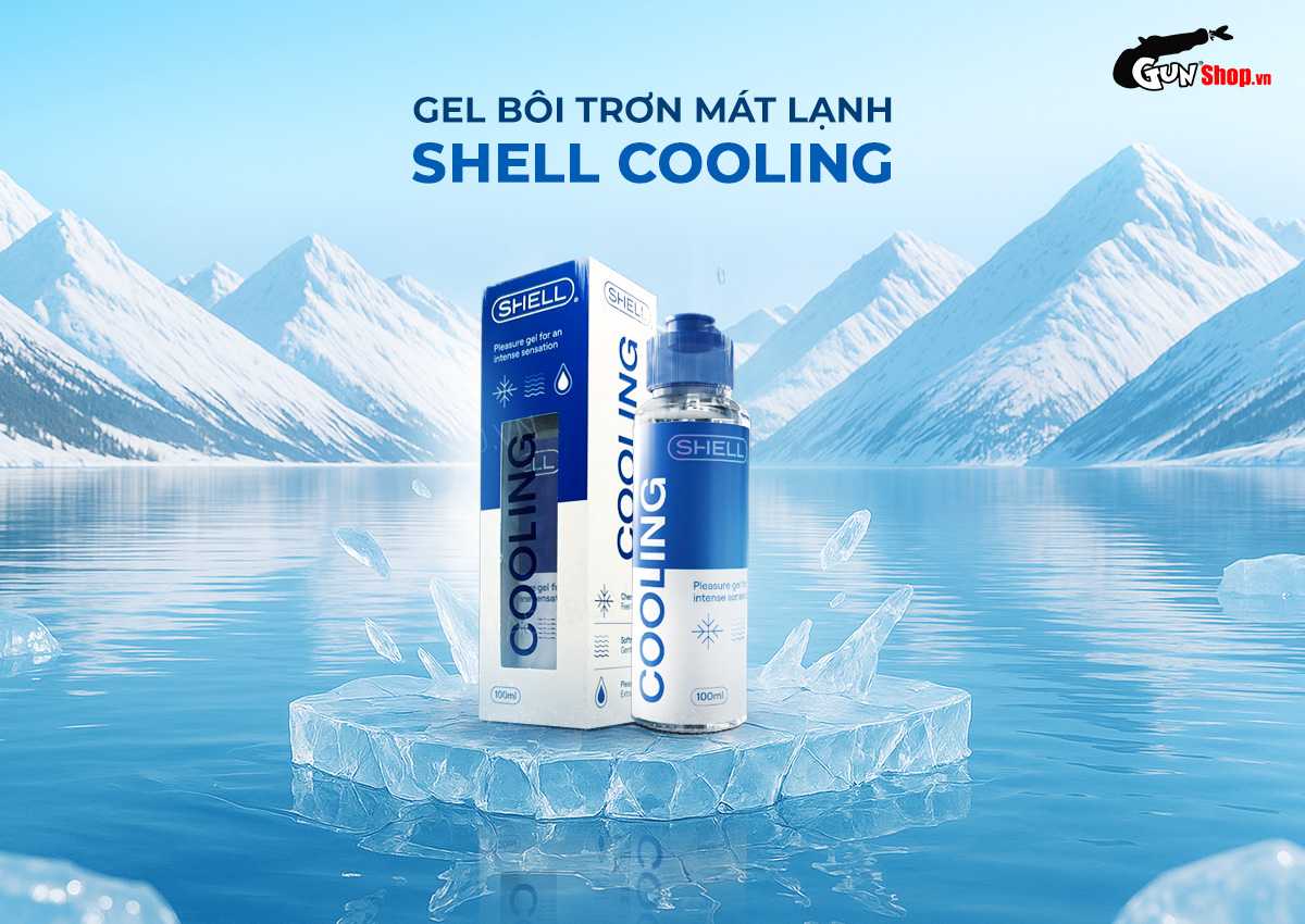 Gel bôi trơn Shell Cooling mát lạnh nhẹ nhàng tăng cảm xúc quan hệ