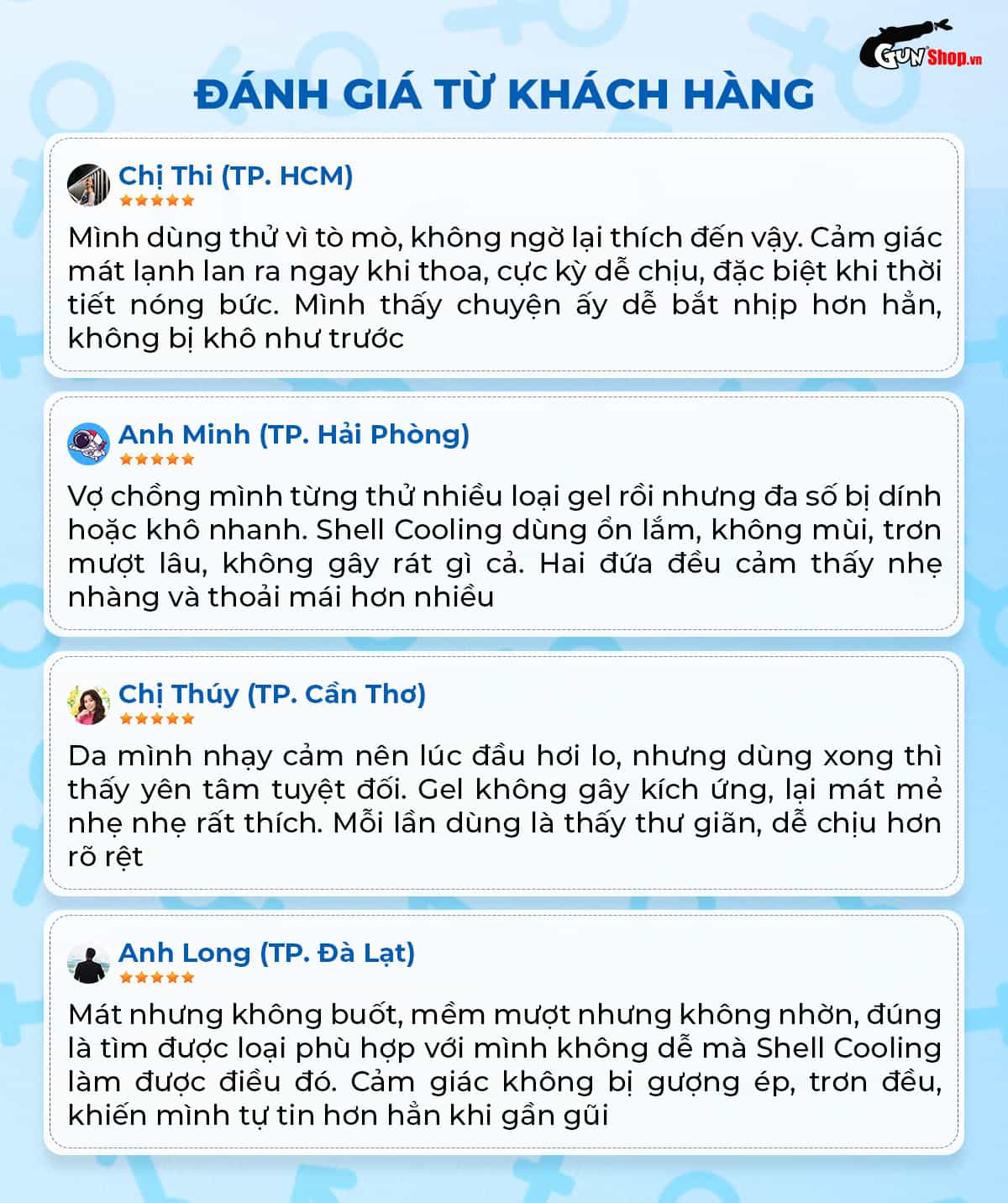 Gel bôi trơn Shell Cooling mát lạnh nhẹ nhàng tăng cảm xúc quan hệ