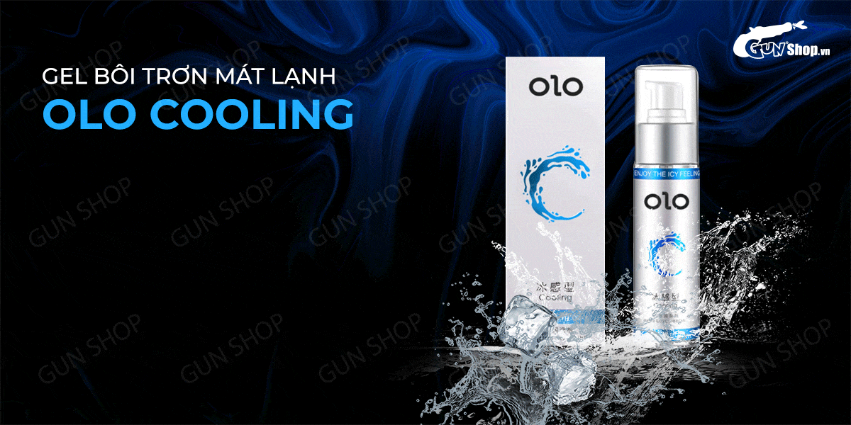 Gel bôi trơn OLO Cooling mát lạnh dưỡng ẩm kích thích yêu sâu