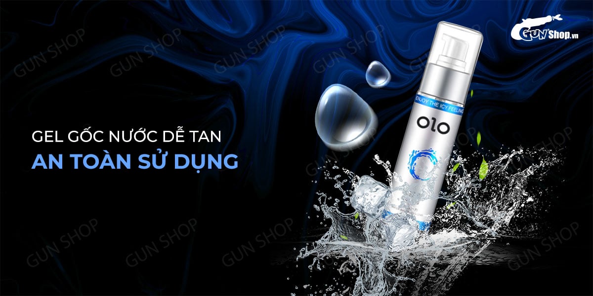 Gel bôi trơn OLO Cooling mát lạnh dưỡng ẩm kích thích yêu sâu