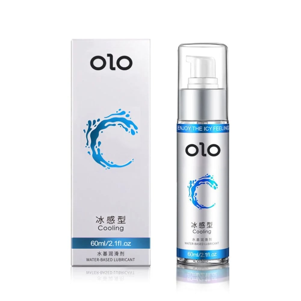 Gel bôi trơn OLO Cooling 60ml mát lạnh giúp giảm khô hạn tăng khoái cảm 