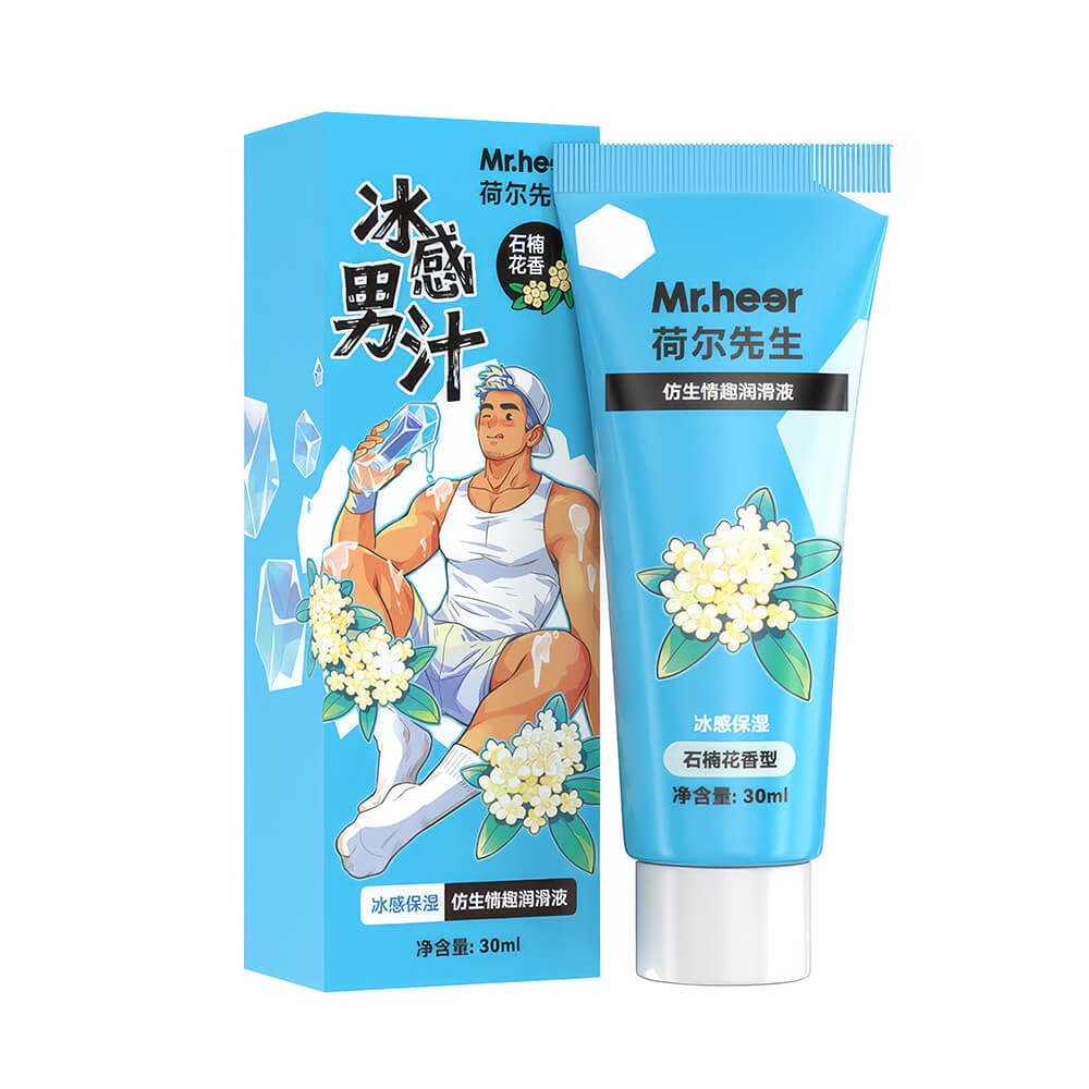 Gel bôi trơn gay mát lạnh Mr. Heer Blue 30ml giảm đau, tăng khoái cảm 