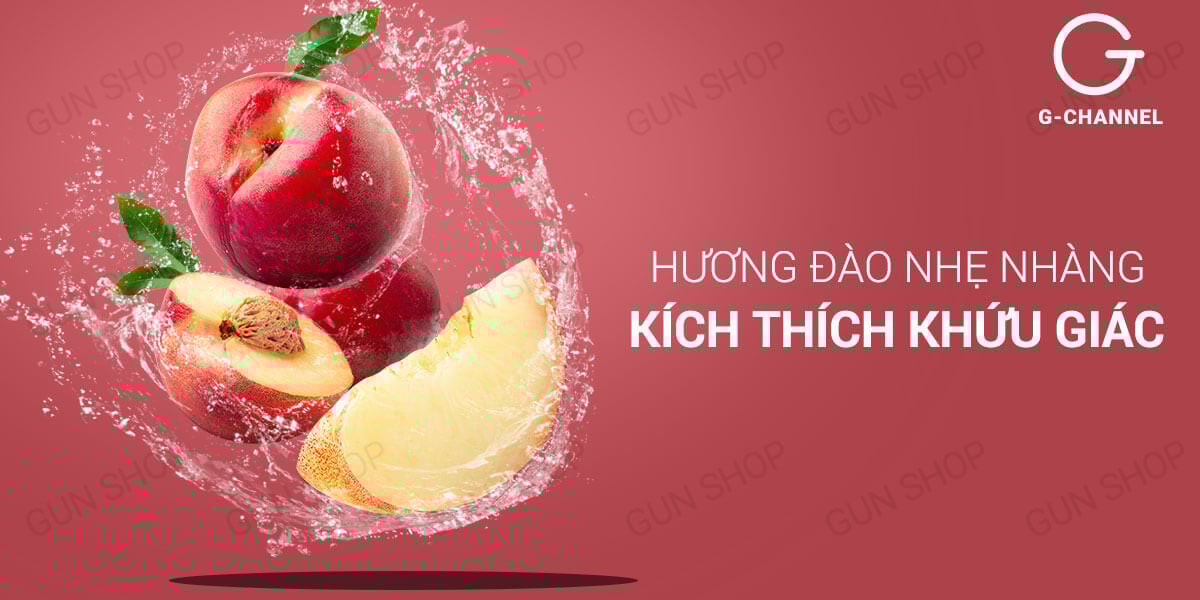 Gel bôi trơn hương đào Silk Touch 100ml bôi trơn mượt mà