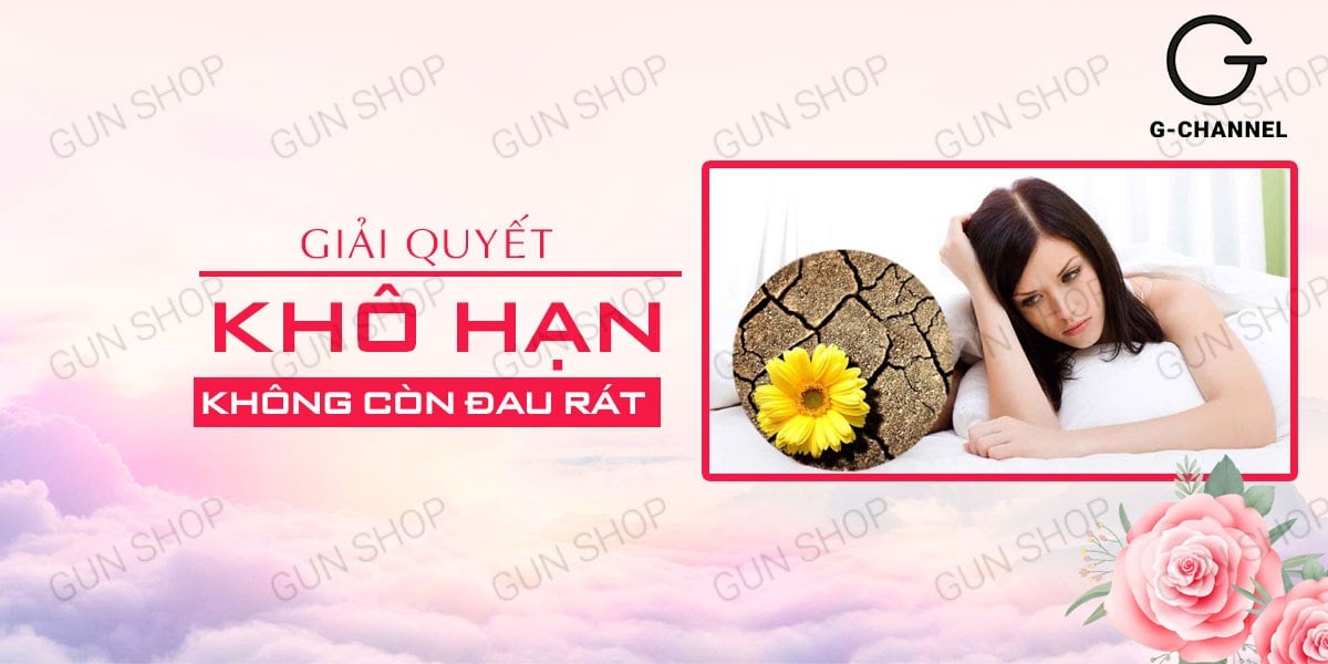 Gel bôi trơn Cokelife hương hoa hồng 100ml tăng khoái cảm chuẩn