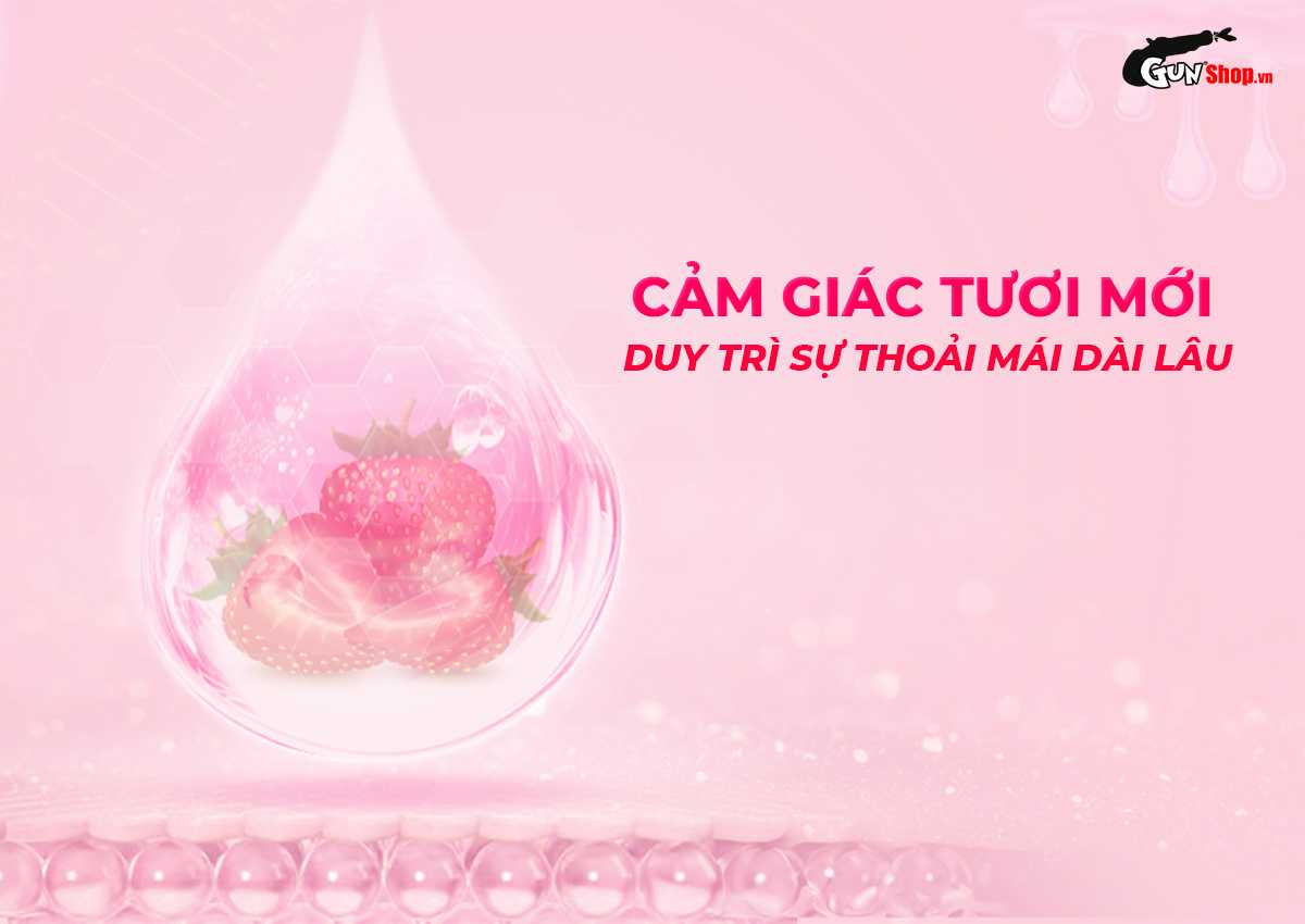 Gel bôi trơn hương dâu Shell Play 100ml an toàn mượt mà yêu say