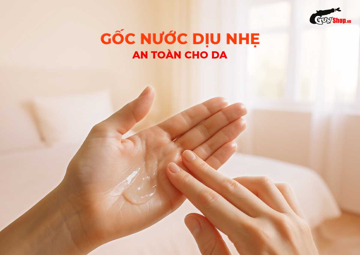 Gel bôi trơn Shell Play Orange gốc nước hương cam dịu nhẹ