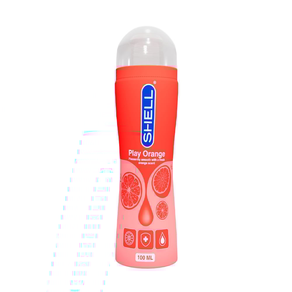 Gel bôi trơn hương cam Shell Play Orange an toàn dịu nhẹ 100ml 