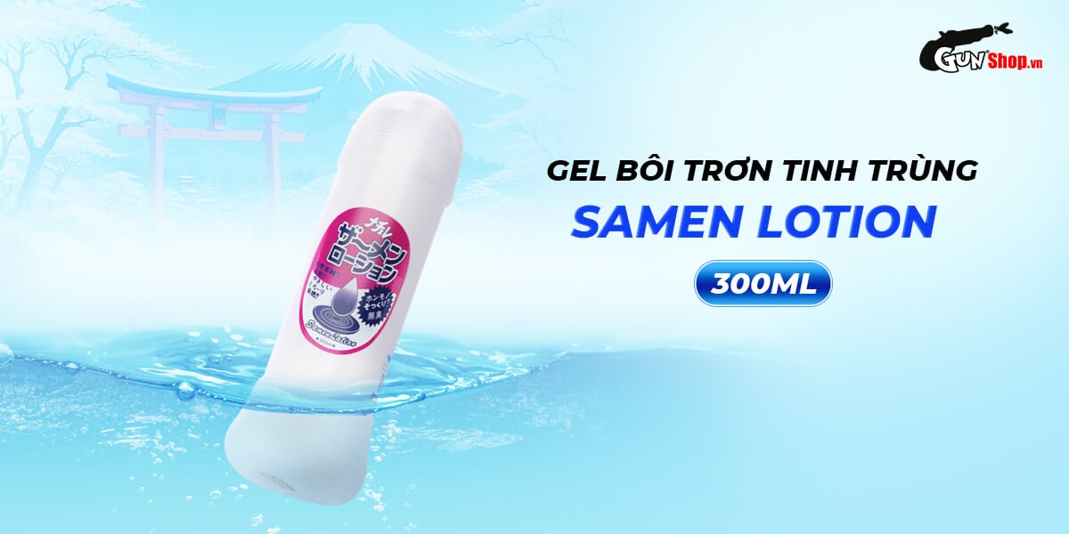 Gel bôi trơn Samen Lotion cao cấp 300ml - Tăng khoái cảm, an toàn