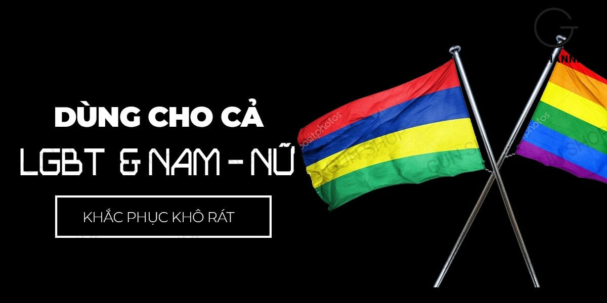 Gel bôi trơn tinh trùng Cokelife 300ml trơn mượt quan hệ gay