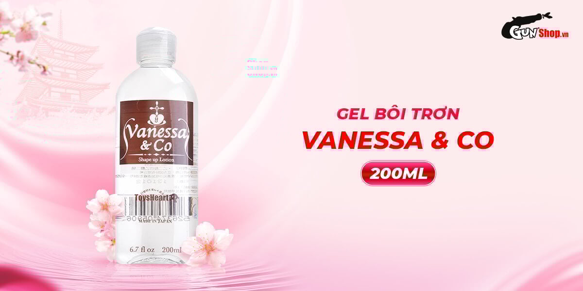 Gel bôi trơn Vanessa Co 200ml mượt mà an toàn giá tốt