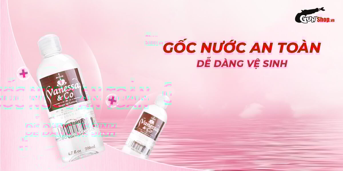 Gel bôi trơn Vanessa Co 200ml mượt mà an toàn giá tốt