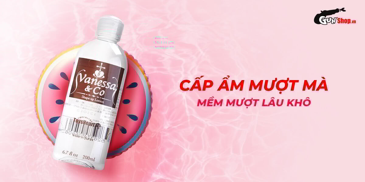 Gel bôi trơn Vanessa Co 200ml mượt mà an toàn giá tốt