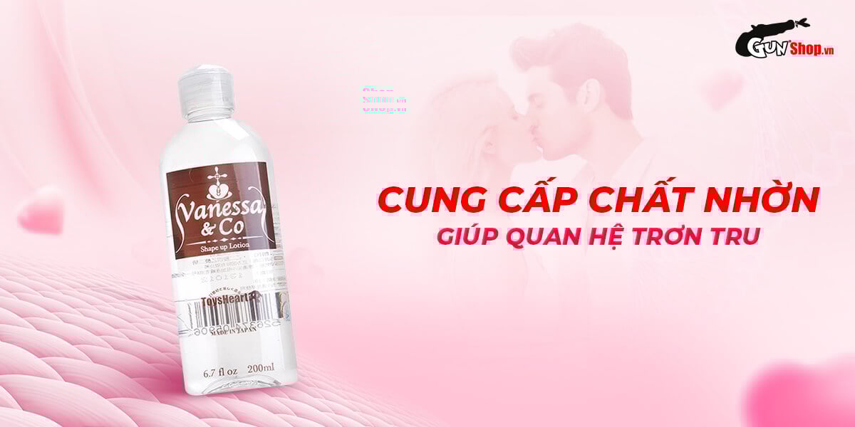 Gel bôi trơn Vanessa Co 200ml mượt mà an toàn giá tốt