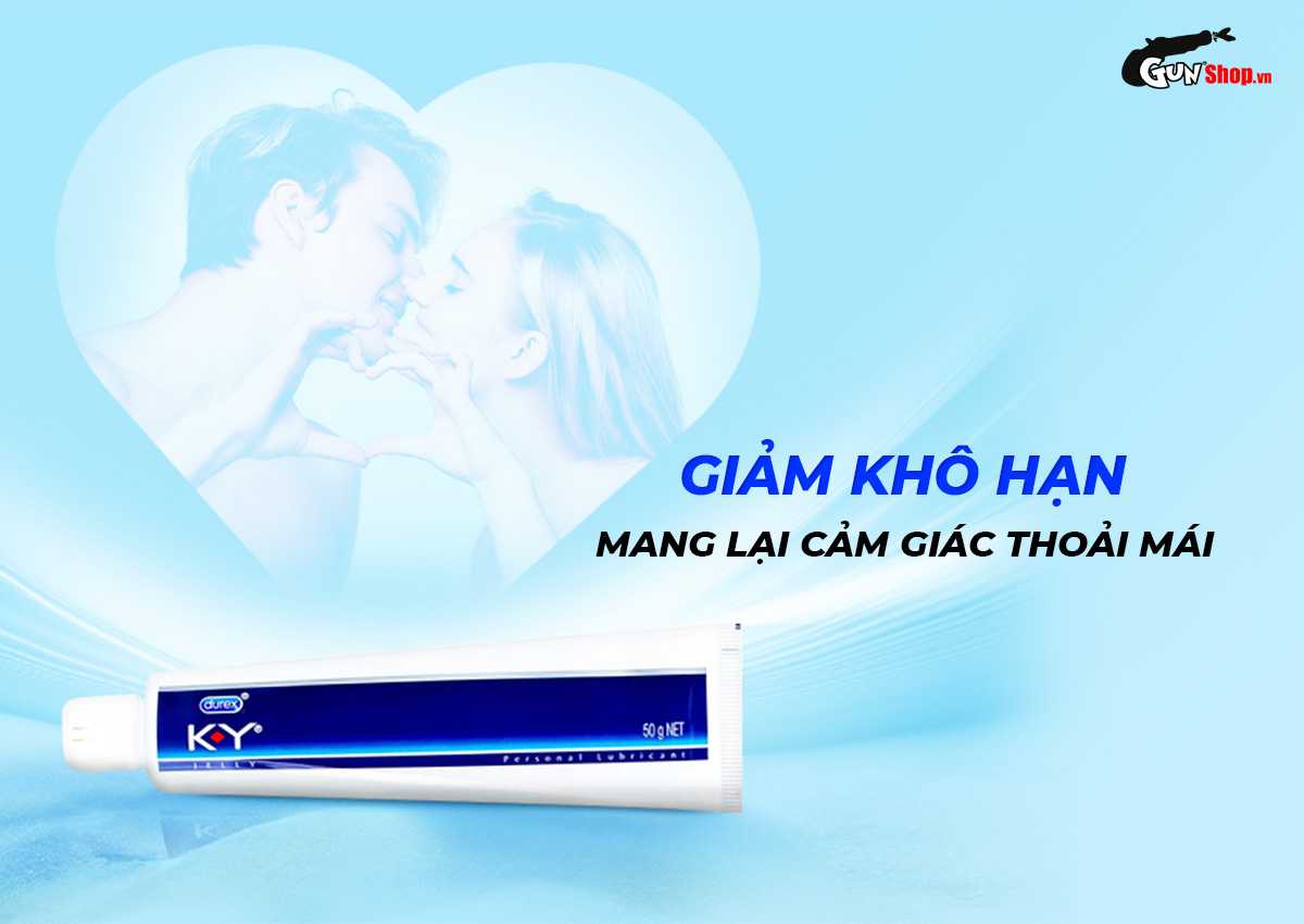 Gel bôi trơn Durex K-Y Jelly 50gr an toàn mượt mà kích thích Gel bôi trơn Durex K-Y Jelly 50gr an toàn mượt mà kích thích