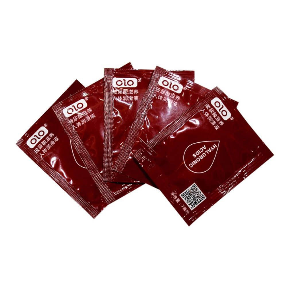 Bộ 5 gel bôi trơn OLO gốc nước không mùi dễ vệ sinh 