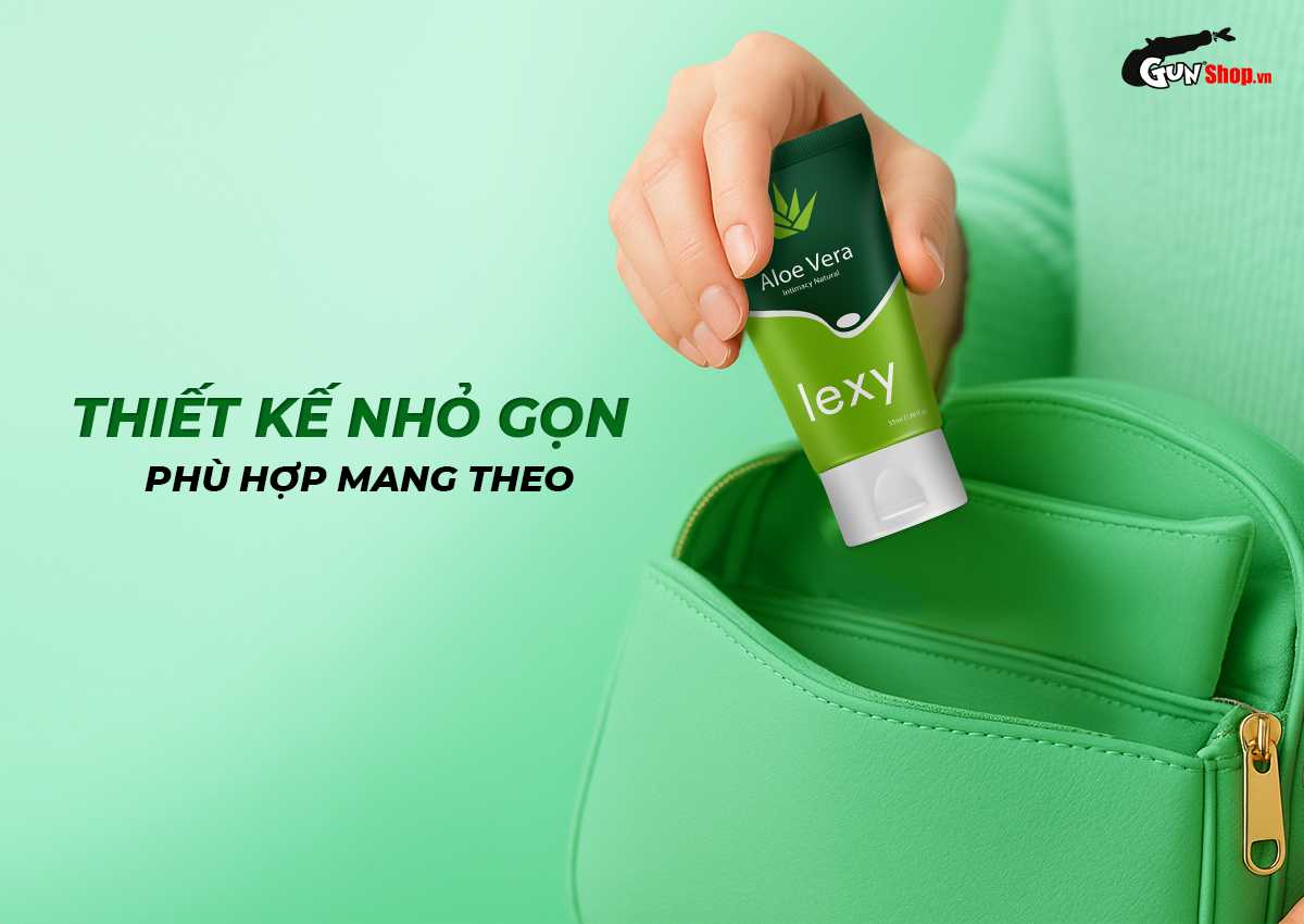  Đại lý Gel bôi trơn tinh chất lô hội Lexy Aloe - Chai 55ml hàng mới về