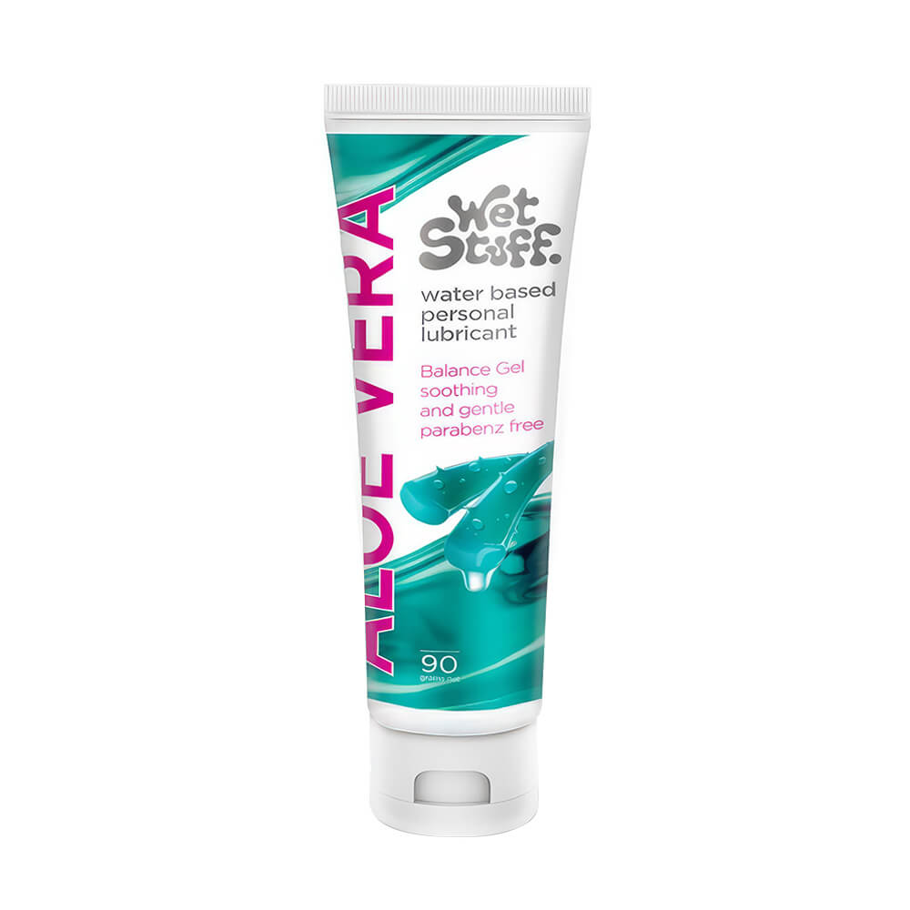 Gel bôi trơn lô hội Wet Stuff Aloe Vera dưỡng ẩm mềm mại vùng kín 