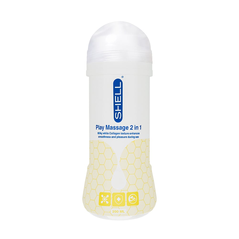 Gel bôi trơn Shell Play 2 in 1 collagen làm mềm mịn da 