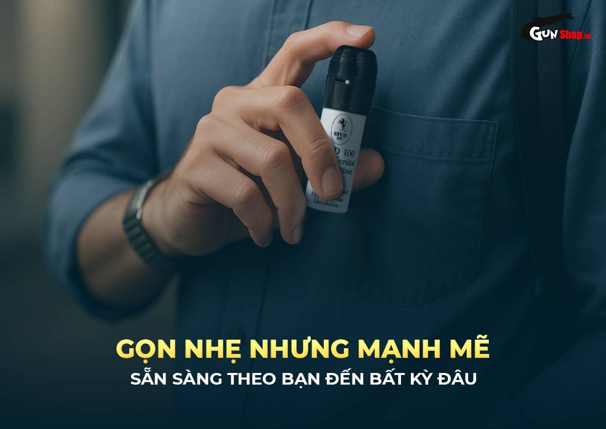 Chai xịt Stud 100 kéo dài thời gian quan hệ chống xuất tinh sớm