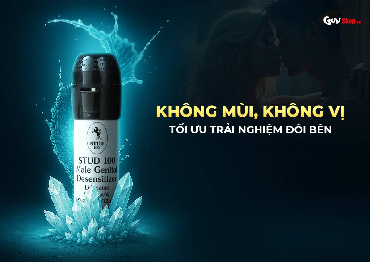 Chai xịt Stud 100 kéo dài thời gian quan hệ chống xuất tinh sớm