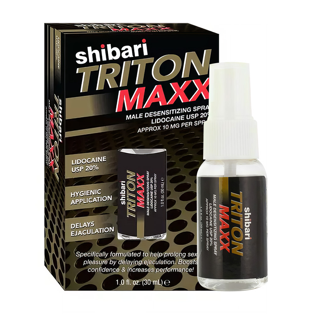 Chai xịt Shibari Triton Maxx kéo dài thời gian quan hệ an toàn hiệu quả 30ml 