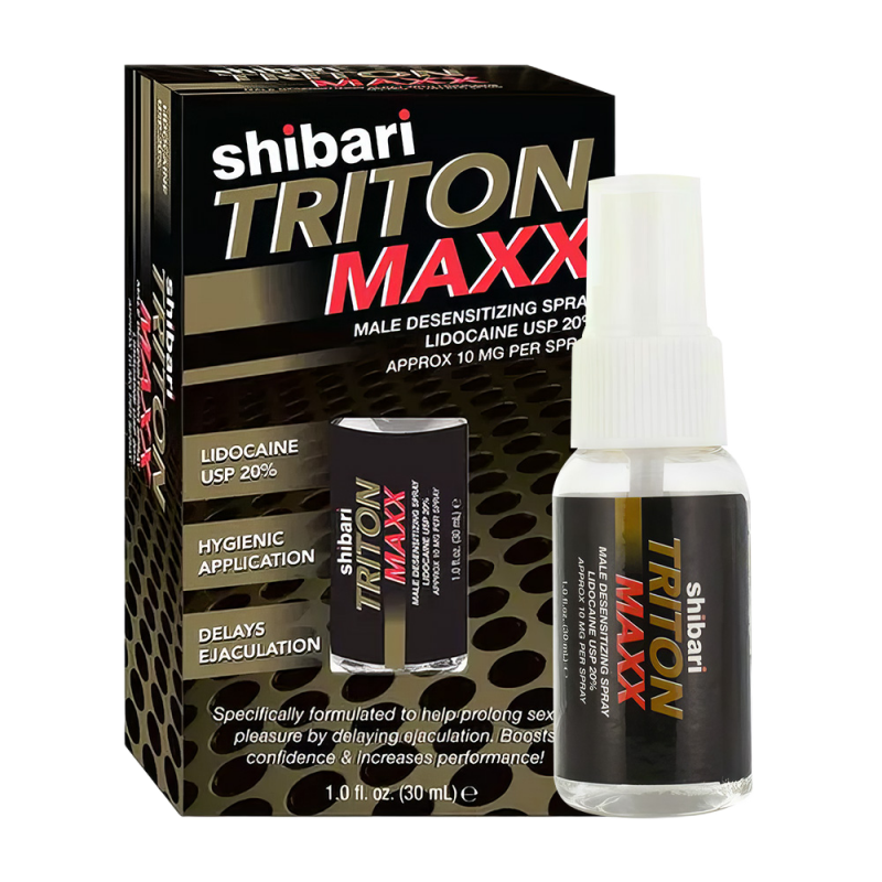 Cung cấp Chai xịt Shibari Triton Maxx kéo dài thời gian - Chai 30ml  giá sỉ 