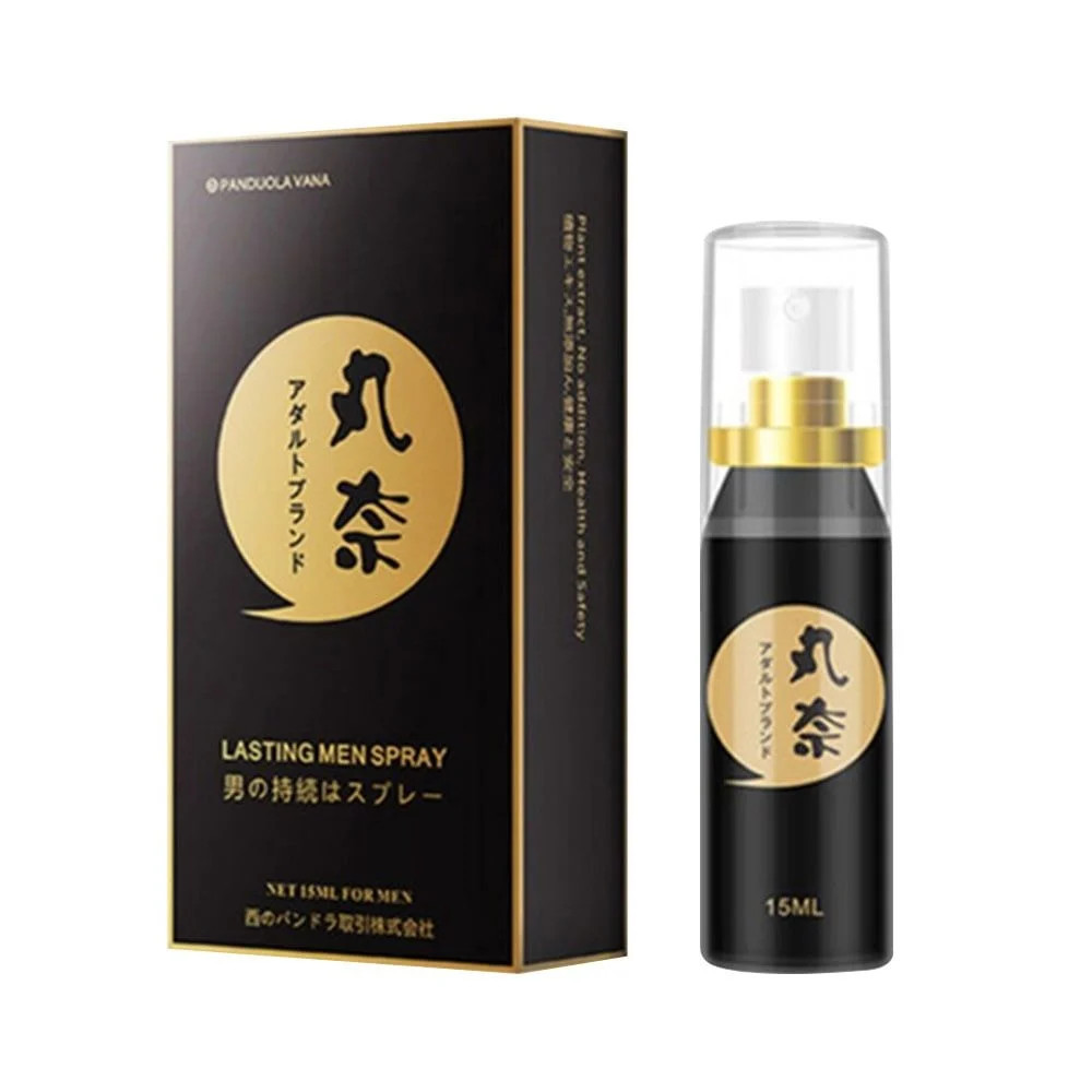 Chai xịt Panduola Lasting Spray Black 15ml kéo dài thời gian quan hệ 