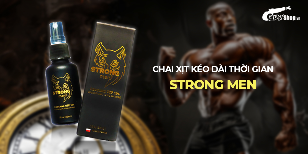 Strong Men Delay Spray 30ml Boost Stamina and Performance