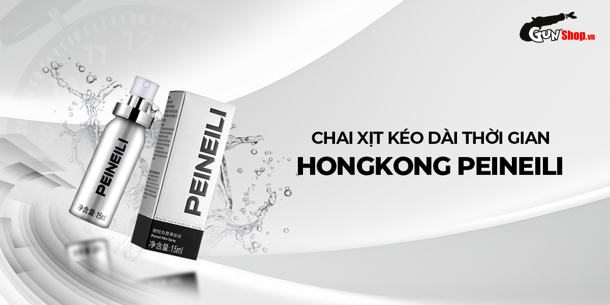 Peineili 15ml chai xịt kéo dài thời gian cực mạnh thành công