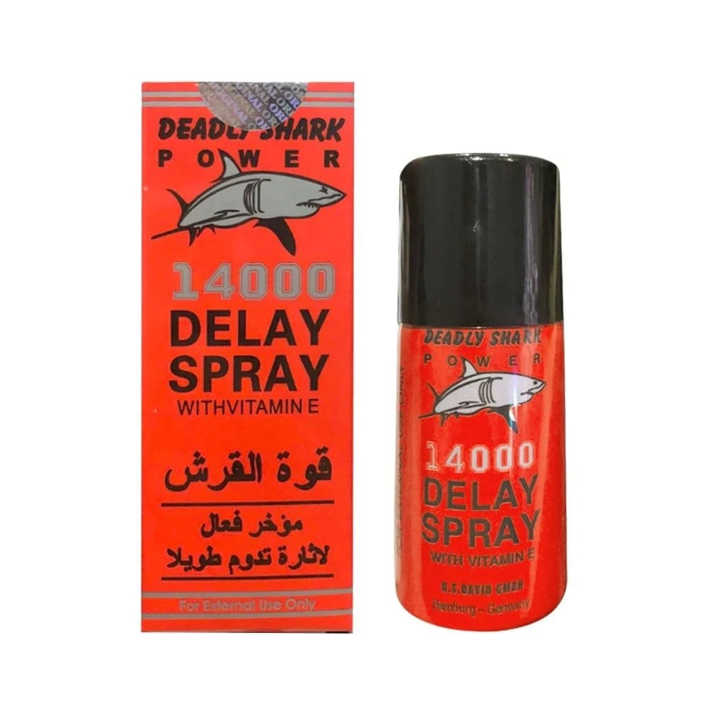 Chai xịt Power Deadly Shark 14000 kéo dài thời gian quan hệ 40ml 