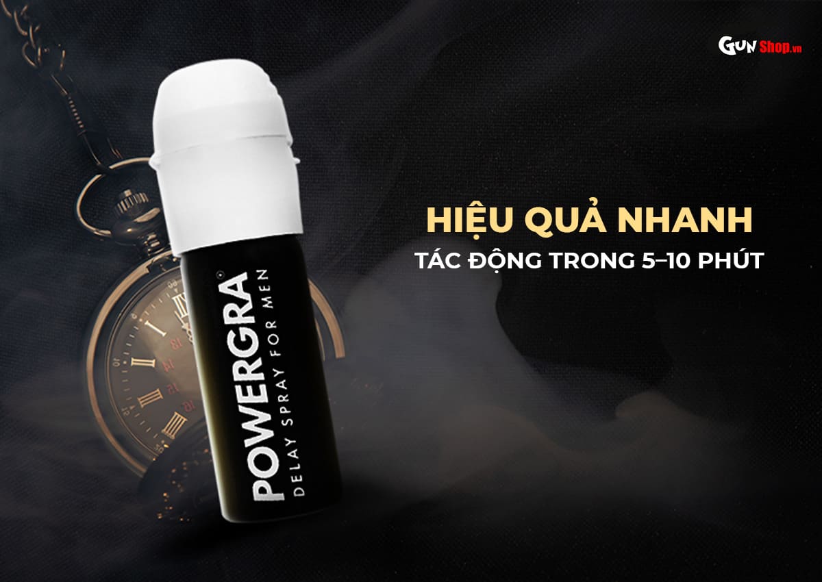 Đánh giá Chai xịt Powergra Delay Spray For Men kéo dài thời gian - Chai 13ml hàng xách tay Đánh giá Chai xịt Powergra Delay Spray For Men kéo dài thời gian - Chai 13ml hàng xách tay