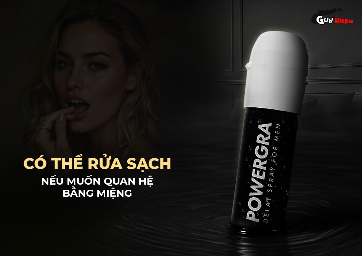 Đánh giá Chai xịt Powergra Delay Spray For Men kéo dài thời gian - Chai 13ml hàng xách tay Đánh giá Chai xịt Powergra Delay Spray For Men kéo dài thời gian - Chai 13ml hàng xách tay