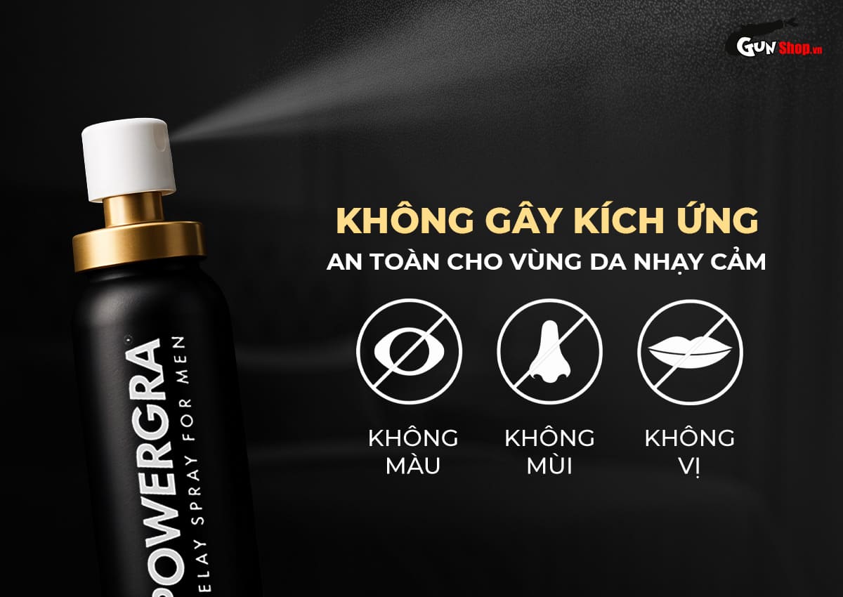 Đánh giá Chai xịt Powergra Delay Spray For Men kéo dài thời gian - Chai 13ml hàng xách tay Đánh giá Chai xịt Powergra Delay Spray For Men kéo dài thời gian - Chai 13ml hàng xách tay