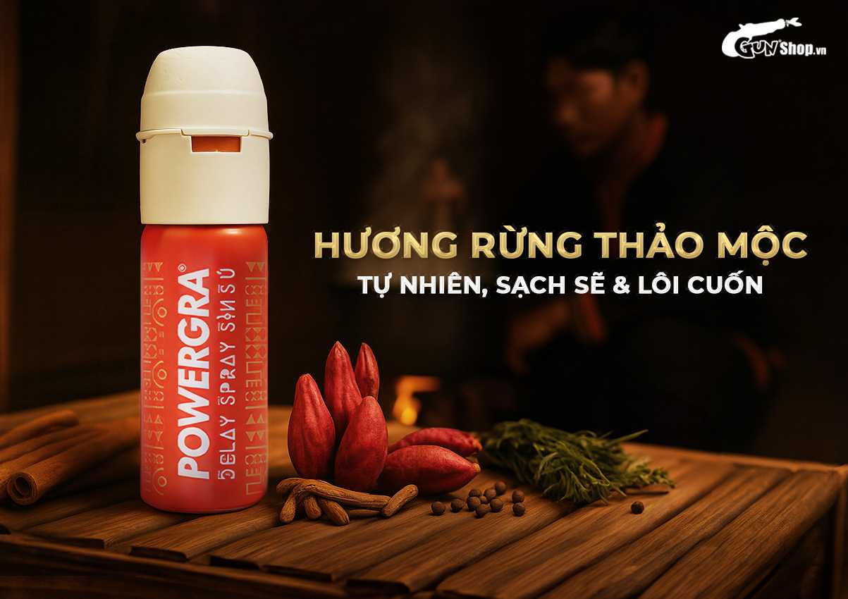  Địa chỉ bán Chai xịt Powergra Delay Spray Sìn Sú kéo dài thời gian - Chai 12ml chính hãng