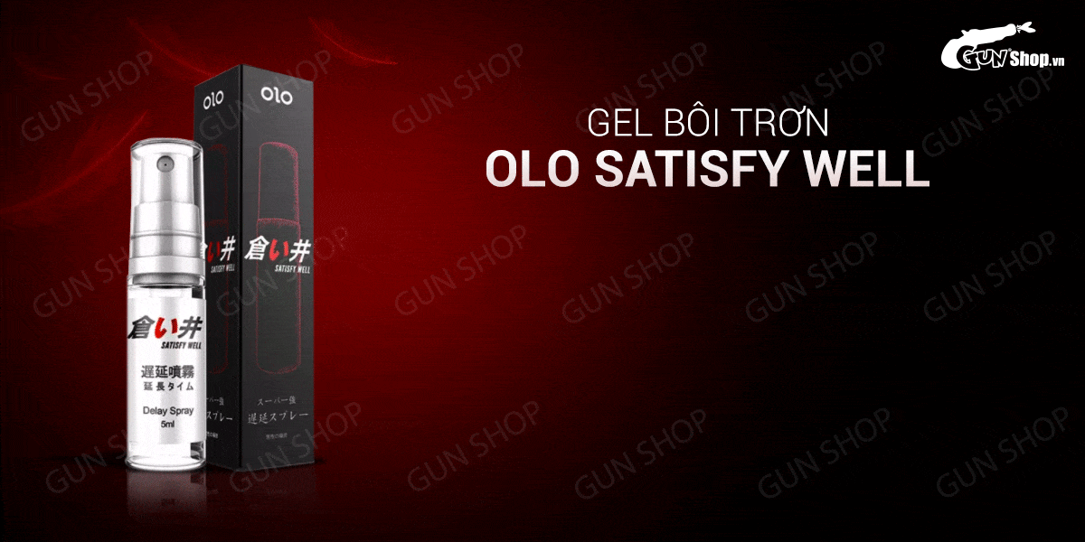 Gel Bôi OLO Satisfy Well Chống Xuất Tinh Sớm 5ml Cao Cấp