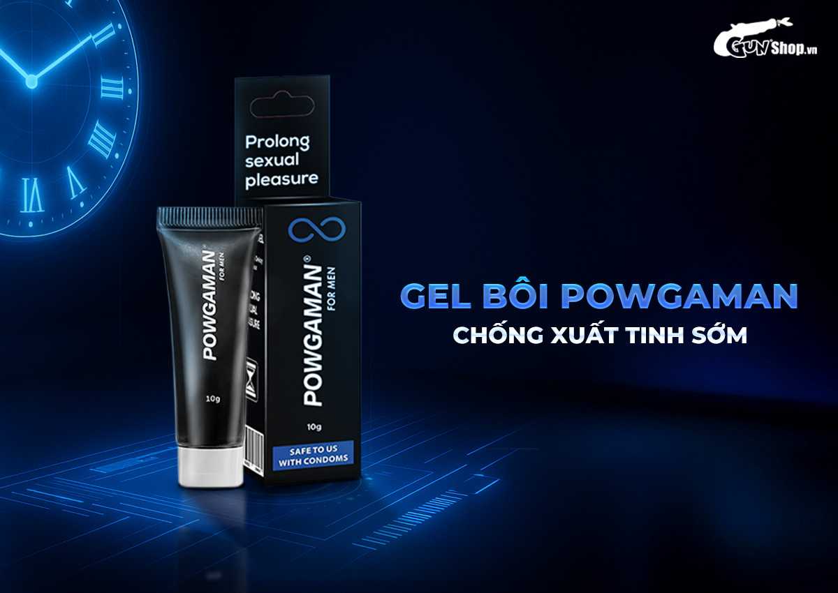 Gel Bôi Chống Xuất Tinh Sớm Powgaman Chiết Xuất Thảo Dược