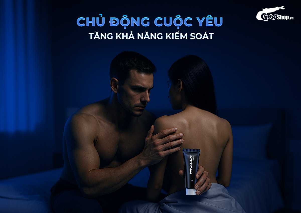 Gel Bôi Chống Xuất Tinh Sớm Powgaman Chiết Xuất Thảo Dược