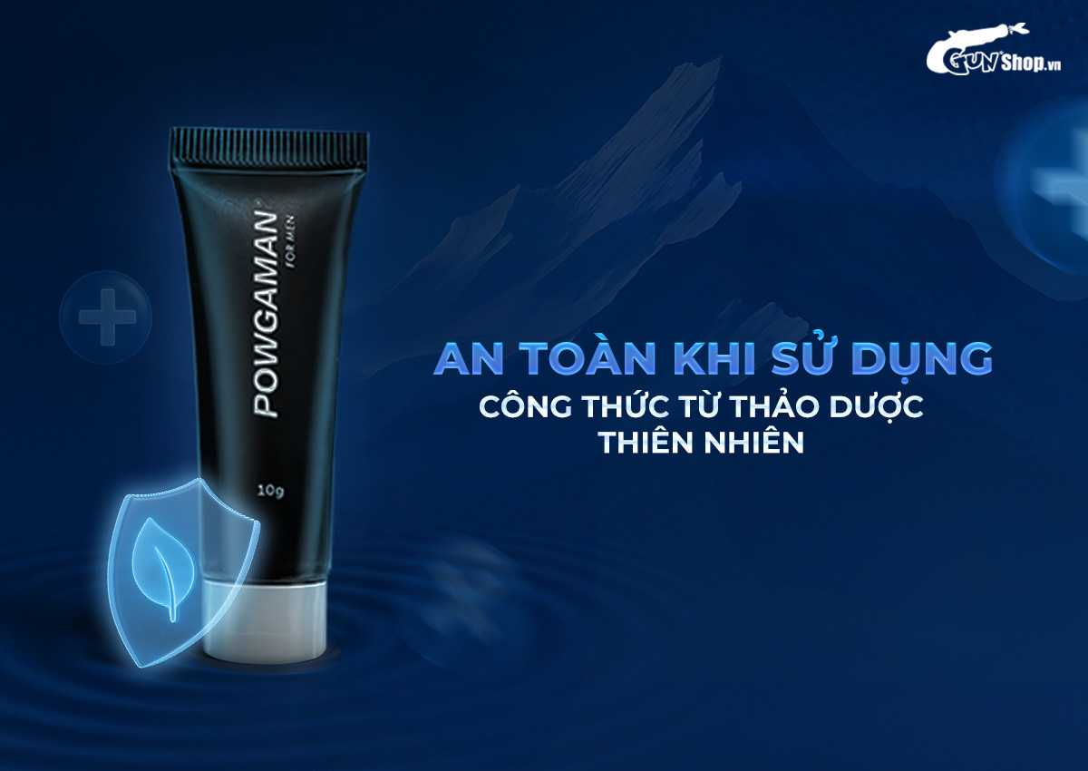 Gel Bôi Chống Xuất Tinh Sớm Powgaman Chiết Xuất Thảo Dược