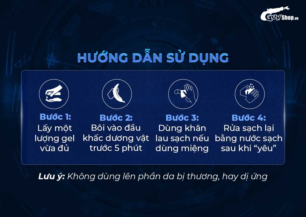 Gel Bôi Chống Xuất Tinh Sớm Powgaman Chiết Xuất Thảo Dược